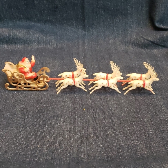 Vintage Christmas Cake Topper